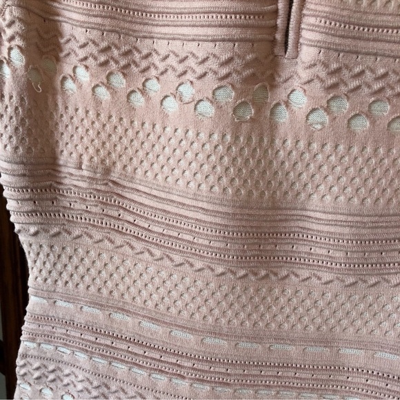 MILLY knit lace body con mermaid flounce dress FINAL PRICE NO OFFERS - Picture 6 of 7